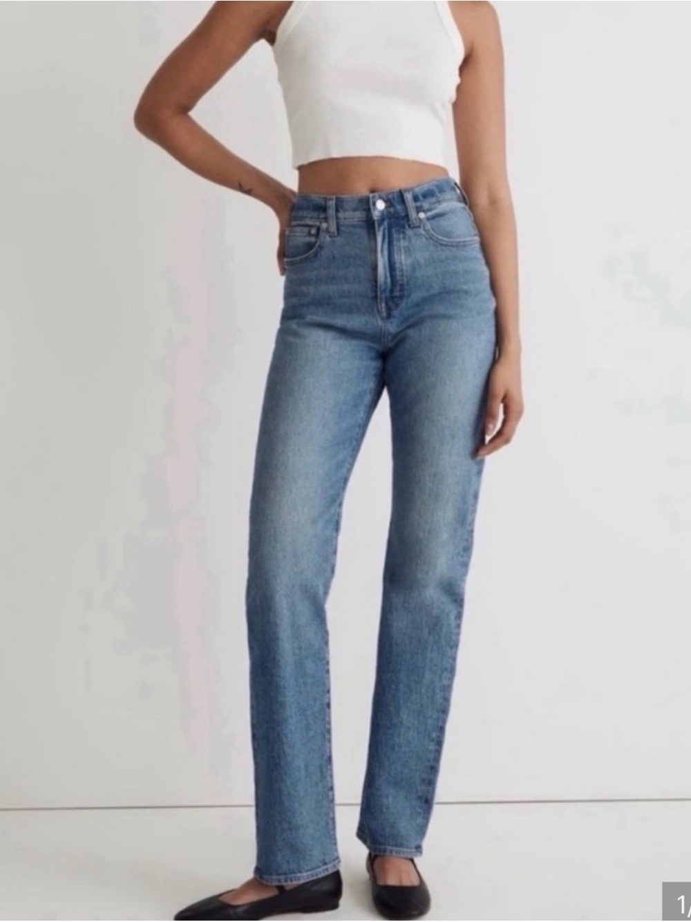 Madewell 90s Straight Jean